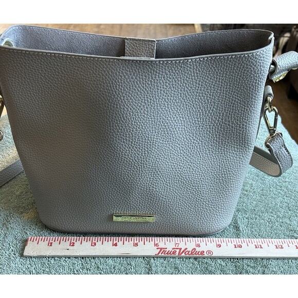Katie Loxton London Designer Gray Shoulder Bag Tote Purse Hand Bag NWT - Picture 6 of 7